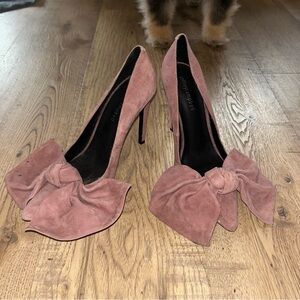 Jeffrey Campbell Pink Bow Pumps